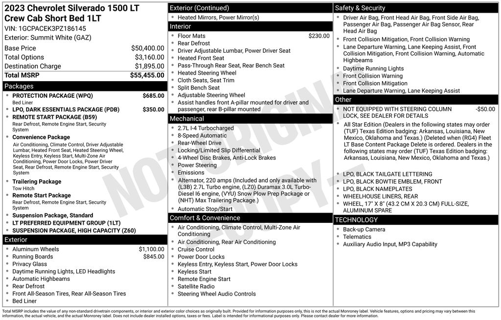 chevrolet silverado 1500 2023 1GCPACEK3PZ186145 image chevrolet silverado 1500 2023 1GCPACEK3PZ186145 image